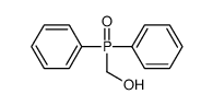 (DIPHENYLPHOSPHORYL)METHANOL结构式
