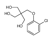 2-[(2-Chlorophenoxy)methyl]-2-(hydroxymethyl)-1,3-propanediol结构式