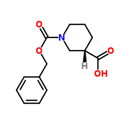 (S)-哌啶基-1,3-二羧酸 1-苄酯结构式