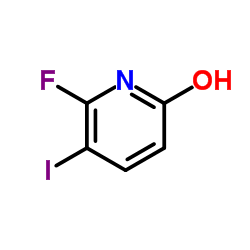 6-氟-5-碘吡啶-2-醇结构式