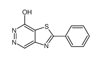 2-phenyl-6H-[1,3]thiazolo[4,5-d]pyridazin-7-one结构式