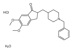 多奈哌齐盐酸盐一水合物结构式
