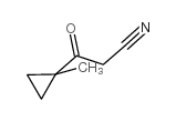 3-(1-甲基环丙基)-3-氧丙腈结构式