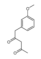 1-(3-methoxyphenyl)pentane-2,4-dione结构式