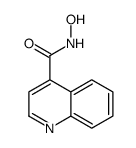 N-hydroxyquinoline-4-carboxamide结构式