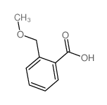 2-甲氧甲基苯甲酸结构式
