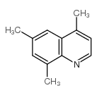 4,6,8-三甲基喹啉结构式