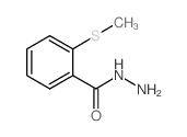 2-(METHYLSULFANYL)BENZENECARBOHYDRAZIDE结构式