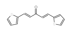 1,5-BIS-(2-THIENYL)-1,4-PENTADIEN-3-ONE结构式