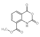 3-靛红酸酐羧酸甲酯结构式