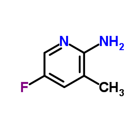 2-氨基-3-甲基-5-氟吡啶结构式