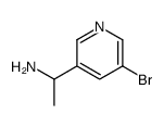 1-(5-bromopyridin-3-yl)ethanamine结构式
