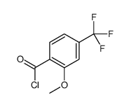 2-Methoxy-4-(trifluoromethyl)benzoyl chloride结构式