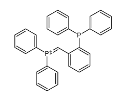 (2-diphenylphosphanylphenyl)methylidene-diphenylphosphanium结构式