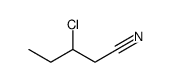 3-chloropentanenitrile结构式
