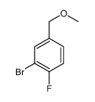 2-BROMO-4-(METHOXYMETHYL)FLUOROBENZENE结构式