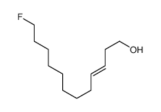 12-fluorododec-3-en-1-ol结构式