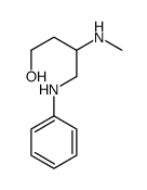 (3S)-3-(Methylamino)-4-(phenylamino)-1-butanol结构式