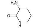 (R)-3-氨基-2-哌啶酮结构式
