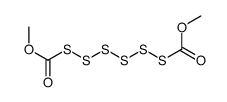 methyl (methoxycarbonylhexasulfanyl)formate结构式