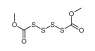 methyl (methoxycarbonyltetrasulfanyl)formate结构式