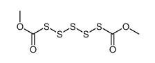 methyl (methoxycarbonylpentasulfanyl)formate结构式