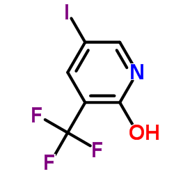 2-羟基-5-碘-3-三氟甲基吡啶结构式