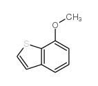 7-甲氧基-1-苯并噻吩结构式