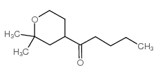 1-(2,2-DIMETHYL-TETRAHYDRO-PYRAN-4-YL)-PENTAN-1-ONE结构式