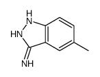 5-甲基-1H-吲唑-3-胺结构式