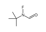 N-tert-butyl-N-fluoroformamide结构式
