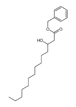 benzyl 3-hydroxytetradecanoate结构式