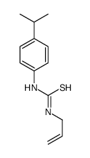 1-allyl-3-(4-isopropylphenyl)thiourea结构式