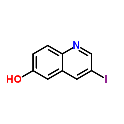 3-Iodoquinolin-6-ol结构式