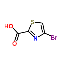 4-溴-1,3-噻唑-2-甲酸结构式