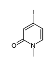 4-碘-1-甲基-2(1H)-吡啶酮结构式