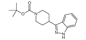 tert-butyl 4-(2H-indazol-3-yl)piperidine-1-carboxylate结构式