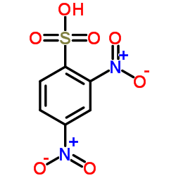 2,4-二硝基苯磺酸水合物结构式