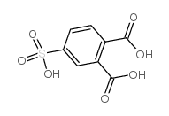 4-磺酰水杨酸结构式
