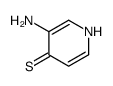 3-氨基-4-巯基吡啶结构式