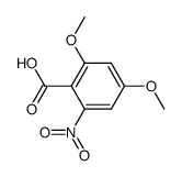 2-nitro-4,6-dimethoxybenzoic acid结构式