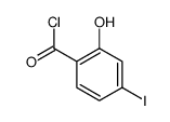 2-hydroxy-4-iodobenzoyl chloride结构式