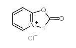 氯化1-氧杂-2-羰基-3-硫杂中氮茚正离子结构式
