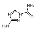 3-Imino-2,3-dihydro-1H-1,2,4-triazole-1-carboxamide结构式