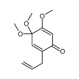 4,4,5-trimethoxy-2-prop-2-enylcyclohexa-2,5-dien-1-one结构式