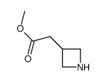 2-(氮杂啶-3-基)乙酸甲酯结构式