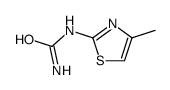 (7CI)-(4-甲基-2-噻唑)-脲结构式