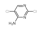 2,5-二氯-4-氨基嘧啶结构式