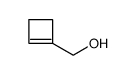 1-Cyclobutene-1-methanol结构式