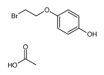 acetic acid,4-(2-bromoethoxy)phenol结构式